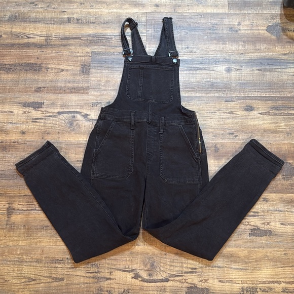 Madewell, Denim Overalls, Black Wash, Skinny, size small - Picture 4 of 5
